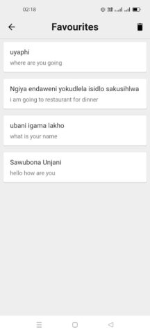 Zulu To English Translator для Android — скриншот 4