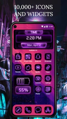 aesthetic kit: icon changer — скриншот 1