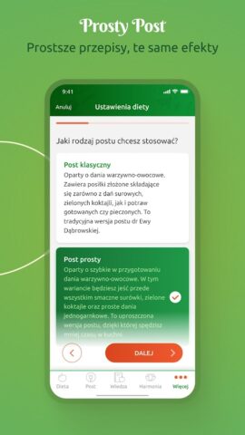 dr Ewa Dąbrowska: post i dieta для Android — скриншот 5