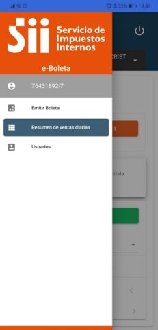 e-Boleta для Android — скриншот 3