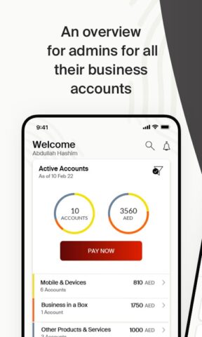e& Business UAE для Android — скриншот 1