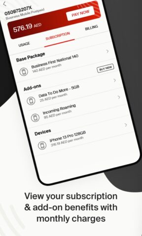 e& Business UAE для Android — скриншот 4