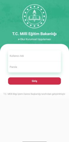 e-Okul Öğretmen для Android — скриншот 1