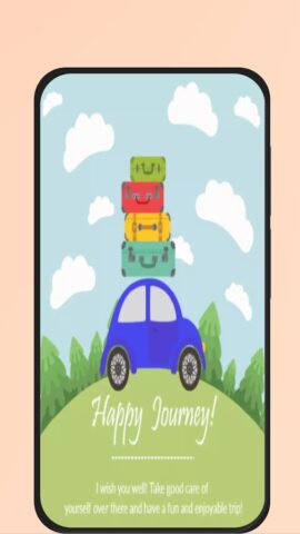 Happy Journey Wishes для Android — скриншот 1