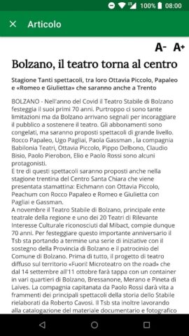 l’Adige для Android — скриншот 3