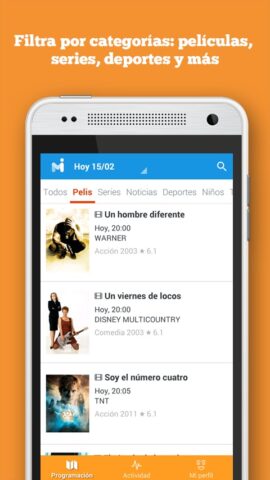 mi.tv — Programación de TV для Android — скриншот 3