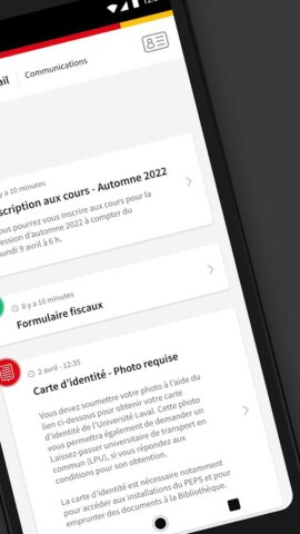 monPortail для Android — скриншот 2