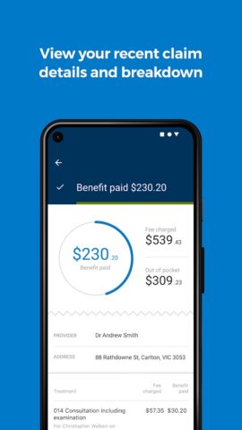 myBupa для Android — скриншот 1