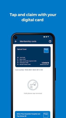 myBupa для Android — скриншот 2