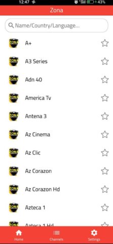 Zona Deportiva Plus — Player для Android — скриншот 4