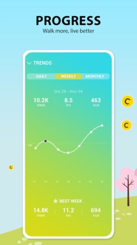 Winwalk Step Tracker & Rewards для Android — скриншот 3