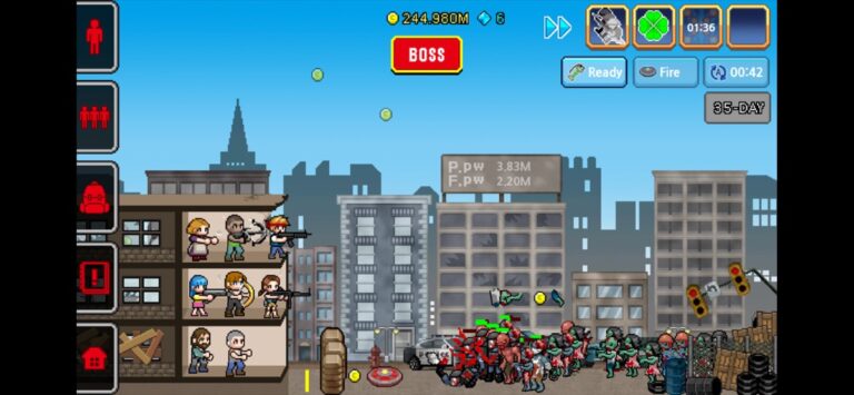 100 DAYS Zombie Survival — скриншот 2
