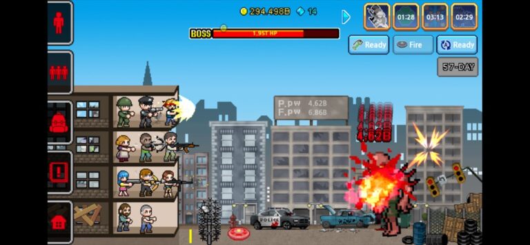 100 DAYS Zombie Survival — скриншот 3