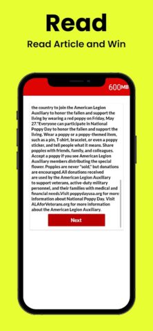 1GB Data Daily для Android — скриншот 3