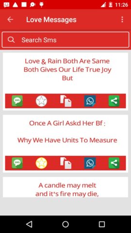 2026 Love Message 10000+ для Android — скриншот 4