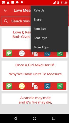 2026 Love Message 10000+ для Android — скриншот 5