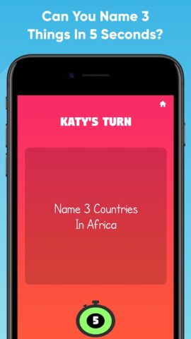 5 Second Guess — Group Game для Android — скриншот 1