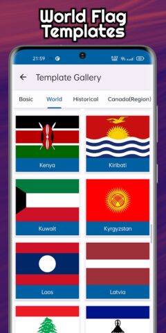 A+ Flag Maker для Android — скриншот 2