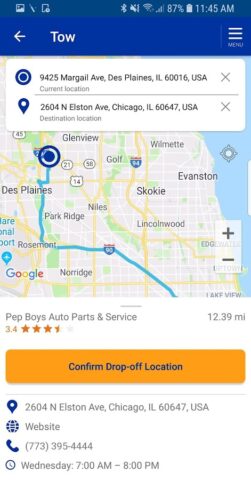 AARP Roadside from Allstate для Android — скриншот 3