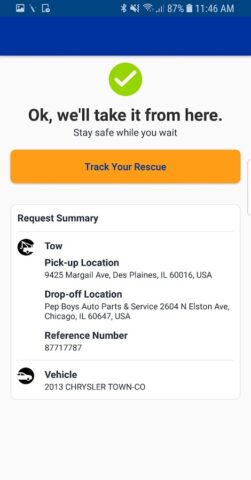 AARP Roadside from Allstate для Android — скриншот 5