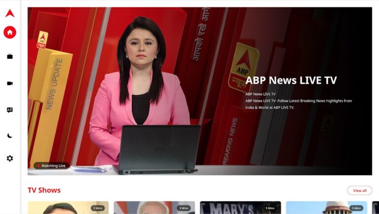 ABPLIVE TV App: LIVE TV & News для Android — скриншот 2