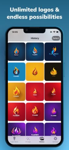 AI Logo Generator: Custom Logo для iOS — скриншот 3