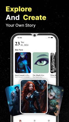 AI Story Generator Novel Maker для Android — скриншот 3