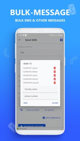 AUTO MESSAGE ответит отправить для Android — скриншот 3
