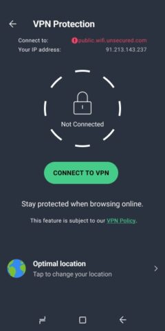 AVG Protection для Android — скриншот 3