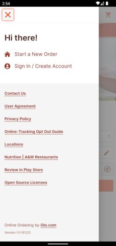 A&W Restaurants для Android — скриншот 2