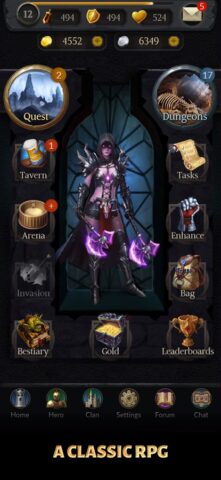 Age of Revenge: карточные бои для iOS — скриншот 1