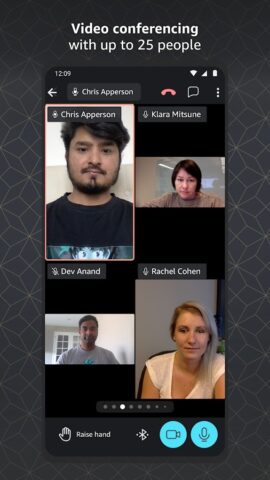 Amazon Chime для Android — скриншот 2