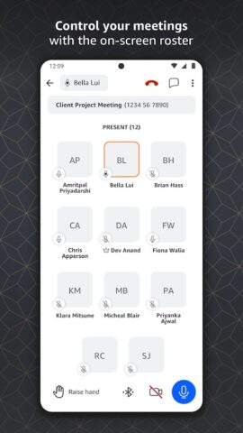 Amazon Chime для Android — скриншот 3