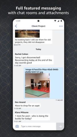 Amazon Chime для Android — скриншот 4