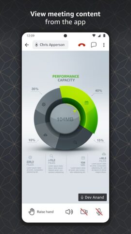 Amazon Chime для Android — скриншот 5