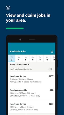 Angi Services for Pros для Android — скриншот 4