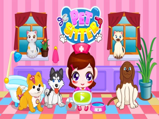 Игры с животными — Pet-Sitter для iOS — скриншот 1