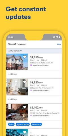 Apartments & Rentals — Zillow для Android — скриншот 2