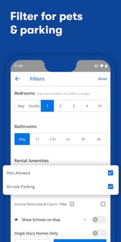 Apartments & Rentals — Zillow для Android — скриншот 3