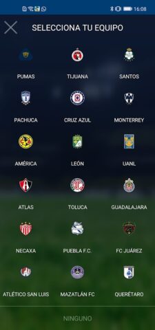 AppMX — Fútbol de México для Android — скриншот 1