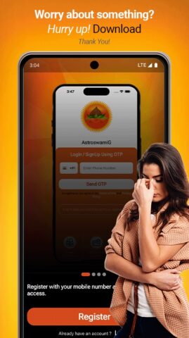 AstroswamiG: Online Astrology для Android — скриншот 1