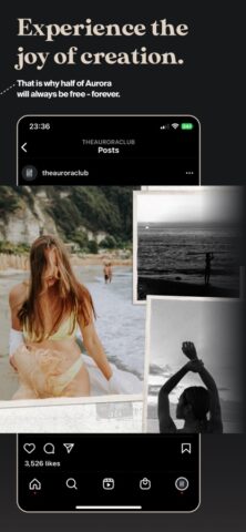 Aurora — Редактор сторис для iOS — скриншот 3