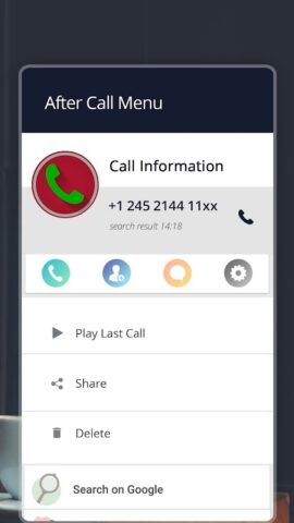 Automatic Call Recorder ACR для Android — скриншот 2