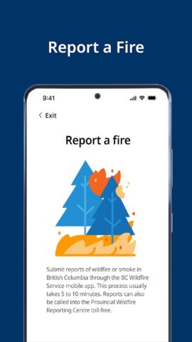 BC Wildfire Service для Android — скриншот 5