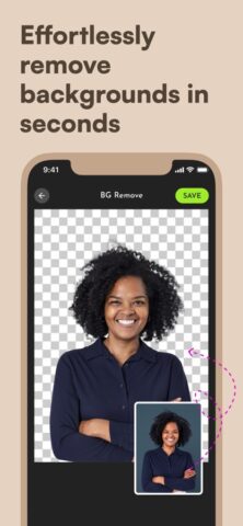 BG remover: удалитель фона для iOS — скриншот 1