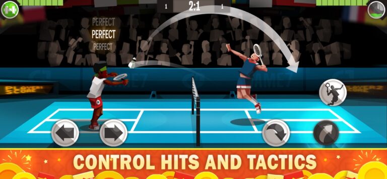 Badminton League для iOS — скриншот 1