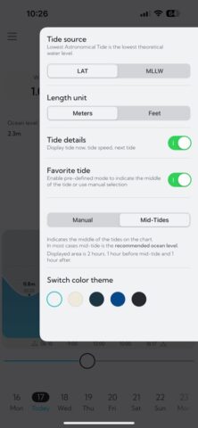 Bali Tide Forecast для iOS — скриншот 3