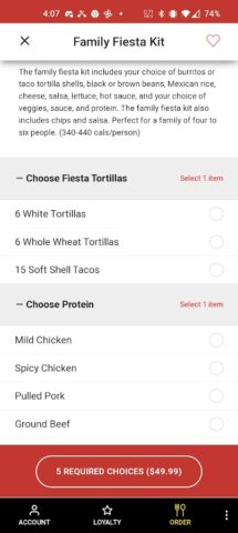 BarBurrito Canada для Android — скриншот 5