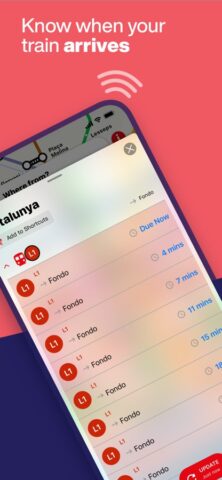 Barcelona Metro Map & Routing для iOS — скриншот 4