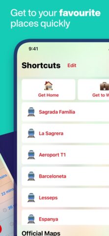 Barcelona Metro Map & Routing для iOS — скриншот 5